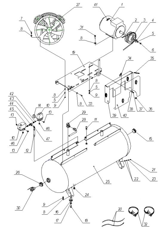 R 4151700003 Переходник 1/4"MM mod.9/B (аналог 3101.00.00.202)